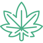 Cannabis Icon for Weed Seeds Australia